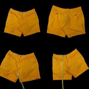 Club Room Yellow Shorts Mens Size 36W Quiet Luxury Golf Casual Dadcore Normcore
